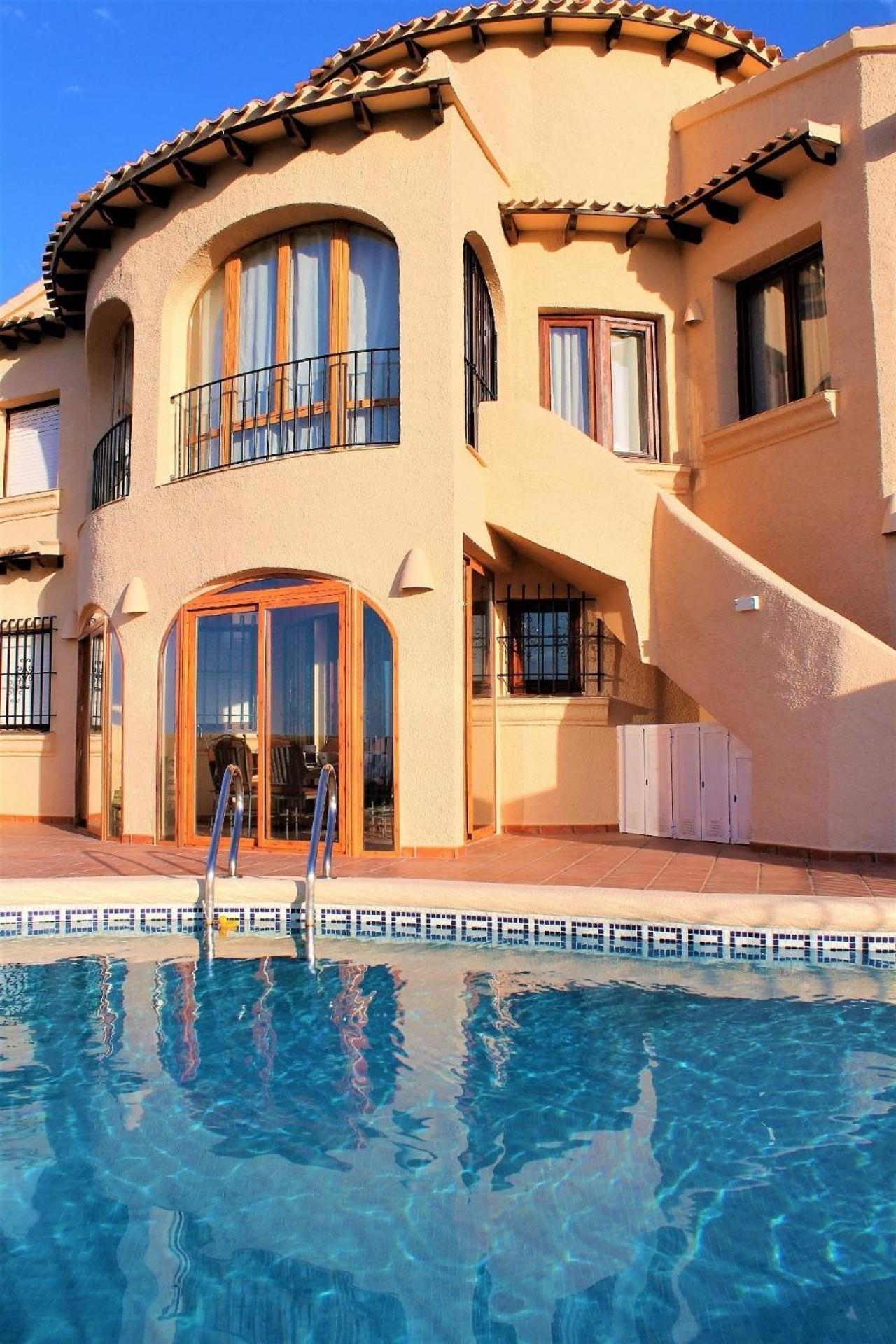 Costa Blanca - Villa Del Mar - Mit Beheizbarem Pool Und Panorama Meerblick Fuer Max 6 Personen Monte Pego Eksteriør billede